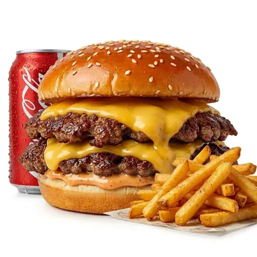 Menu Smash Burger Double